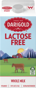 Product image of Darigold lactose free whole milk carton in the 59oz size