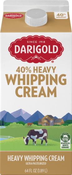 Product image of Darigold 40% Heavy Whipping Cream in a 64 ounce carton