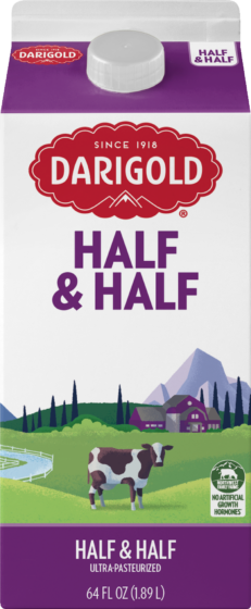 Half & Half, Half Gallon Carton