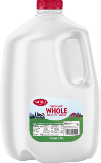 Product image of Darigold whole milk gallon jug