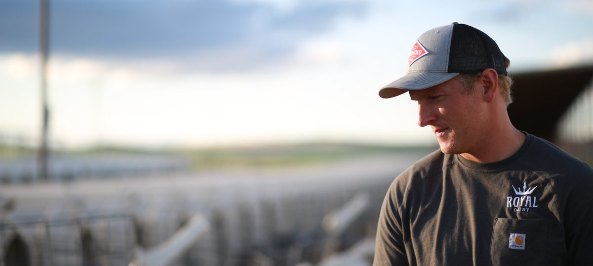 Portrait of a man wearing a ball cap