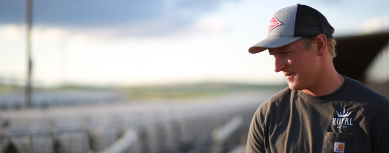 Portrait of a man wearing a ball cap