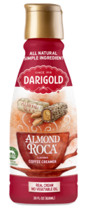 Product image of a 28 ounce bottle of Darigold Almond Roca Coffee Creamer