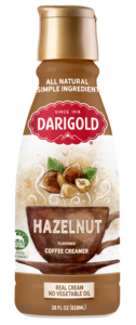 Product image of a 28 ounce bottle of Darigold Hazelnut Coffee Creamer