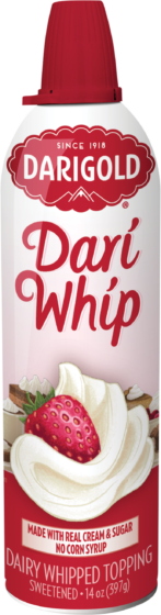 Product image of Darigold Dari Whip whipped cream in a 14 ounce can