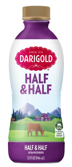 Product image of Darigold Half & Half in a 32 ounce bottle