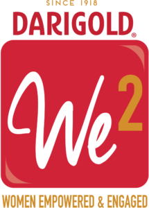 A small logo for the We2 group at Darigold