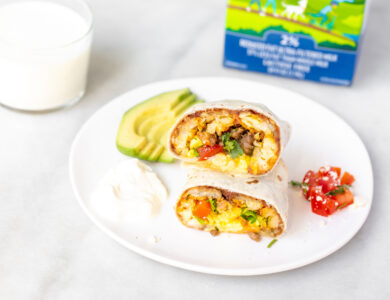 Freezer Breakfast Burritos