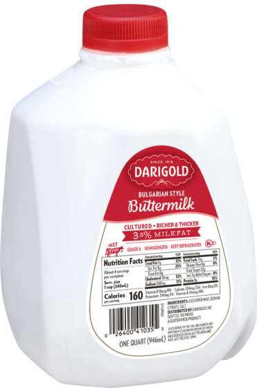 Buttermilk 3.5% Bulgarian Quart
