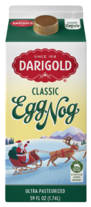 Product image of a 59 ounce carton of Darigold's classic eggnog