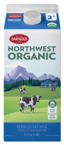 Product image of Darigold Northwest Organic Reduced Fat Milk in a 59 ounce carton